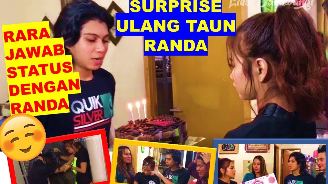 KEJUTAN ULANG TAUN RANDA, RARA JAWAB STATUS MEREKA | Lilis Darawangi Official