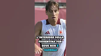 BOVE ALLA FIORENTINA! CALCIOMERCATO ROMA BOLLENTE 🔥🔥🔥🔥🔥🔥🔥 #shorts thumbnail
