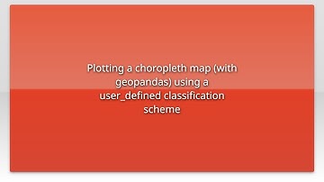 Plotting a choropleth map (with geopandas) using a user_defined classification scheme