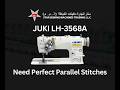 JUKI LH-3568A Sewing Machine Demo | Professional Double Needle Industrial Machine