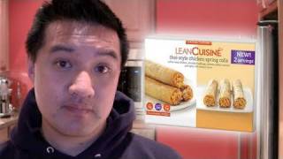Video Review of Lean Cuisine Thai Style Chicken Spring Rolls