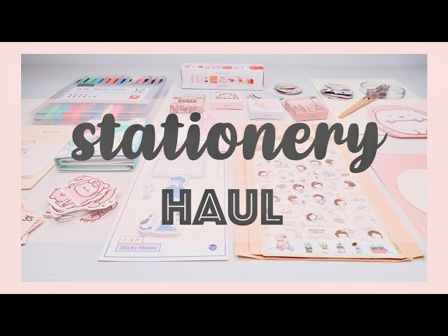 where to find cheap & aesthetic stationery 