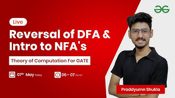 Reversal of DFA & Intro to NFA