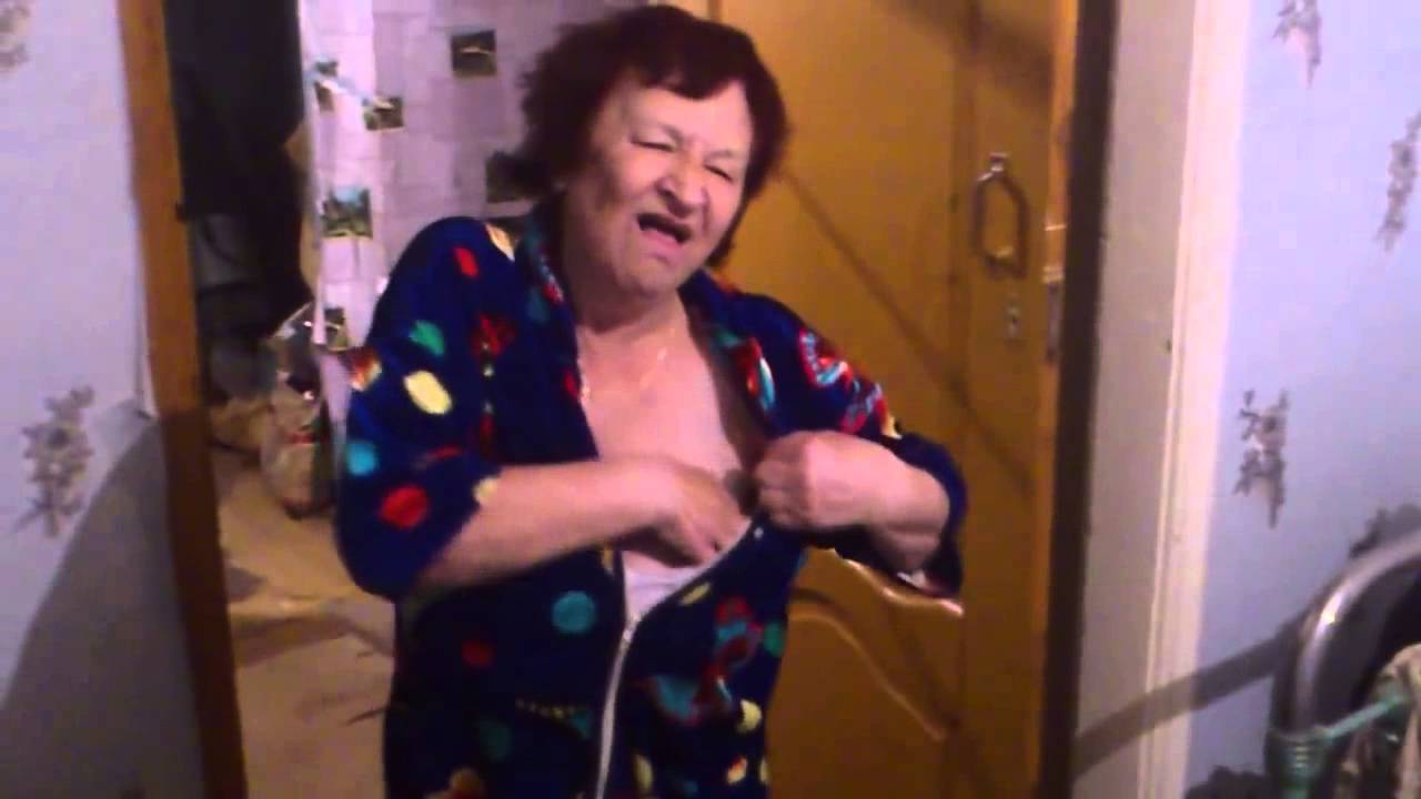 Russian grandmother dancing - YouTube.