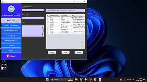Demo Aplikasi (TA) Universitas Indraprasta PGRI | Muhammad Reihan Pratama - 202043501521