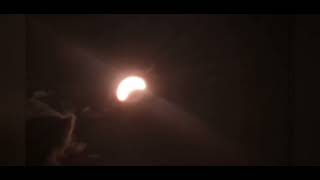 Partial Eclipse 7 11pm 12 August 26 Halesowen