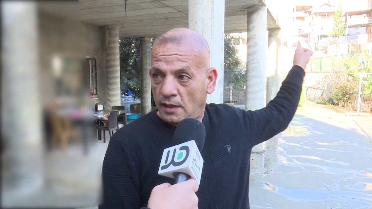 اهال من حي الزيتون في عيلوط يشكون  : مياه الامطار تُغرق بيوتنا ، ندعو الرئيس ليُجرّب العيش مكاننا