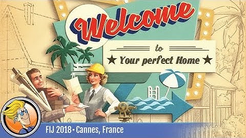 Welcome To... — game preview at FIJ 2018 in Cannes