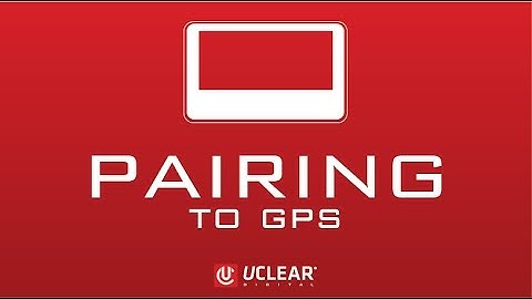 How to Pair your UCLEAR Controller with a GPS or Navigation System