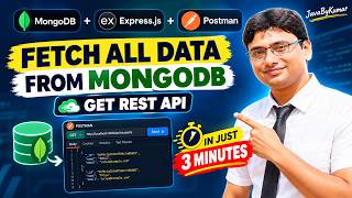 How to Fetch All Data from MongoDB in Express.js Using POSTMAN | REST API GET Method