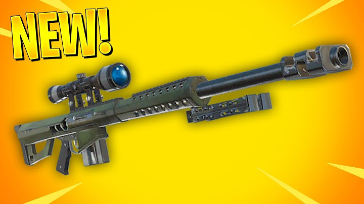NOUVEAU SNIPER LOURD, RETOUR DU JETPACK & MISSILE GUIDÉ sur FORTNITE !