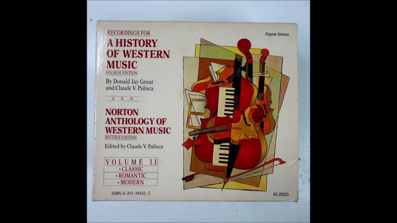 History of Western Music, 4th ed., Vol. 2 (6 of 8) - YouTube