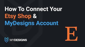 How To Connect Your Etsy Shop To Your MyDesigns Account - Tool To Help With Digital & POD sales.
