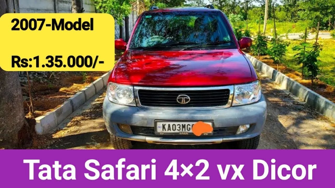 tata safari dicor second hand