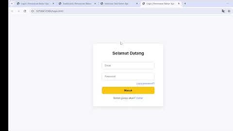 Tugas 1 Pemrograman Berbasis Web - Sulistya Ningsih 049168318