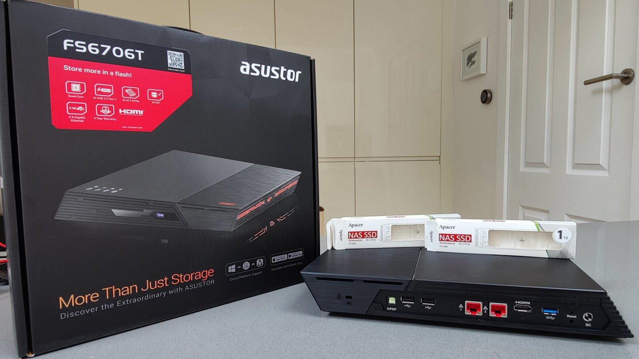 Test du Flashstor 6 d'Asustor : le premier NAS « full SSD