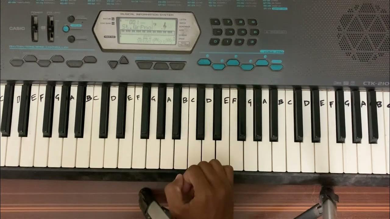 Major scales (heptatonic) r.h YouTube