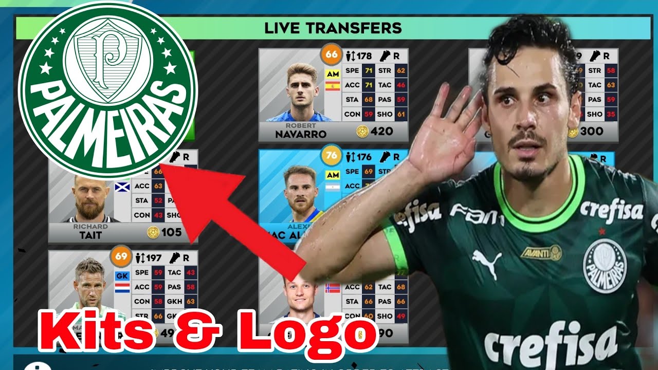 Palmeiras DLS Kits 2023 Dream League Soccer Kits & Logo 2023 YouTube