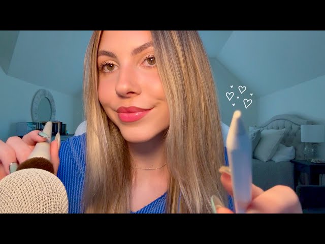 ASMR Doing Your Favorite Triggers! 💙 (mouth sounds, personal attention, coconut rain, etc.)