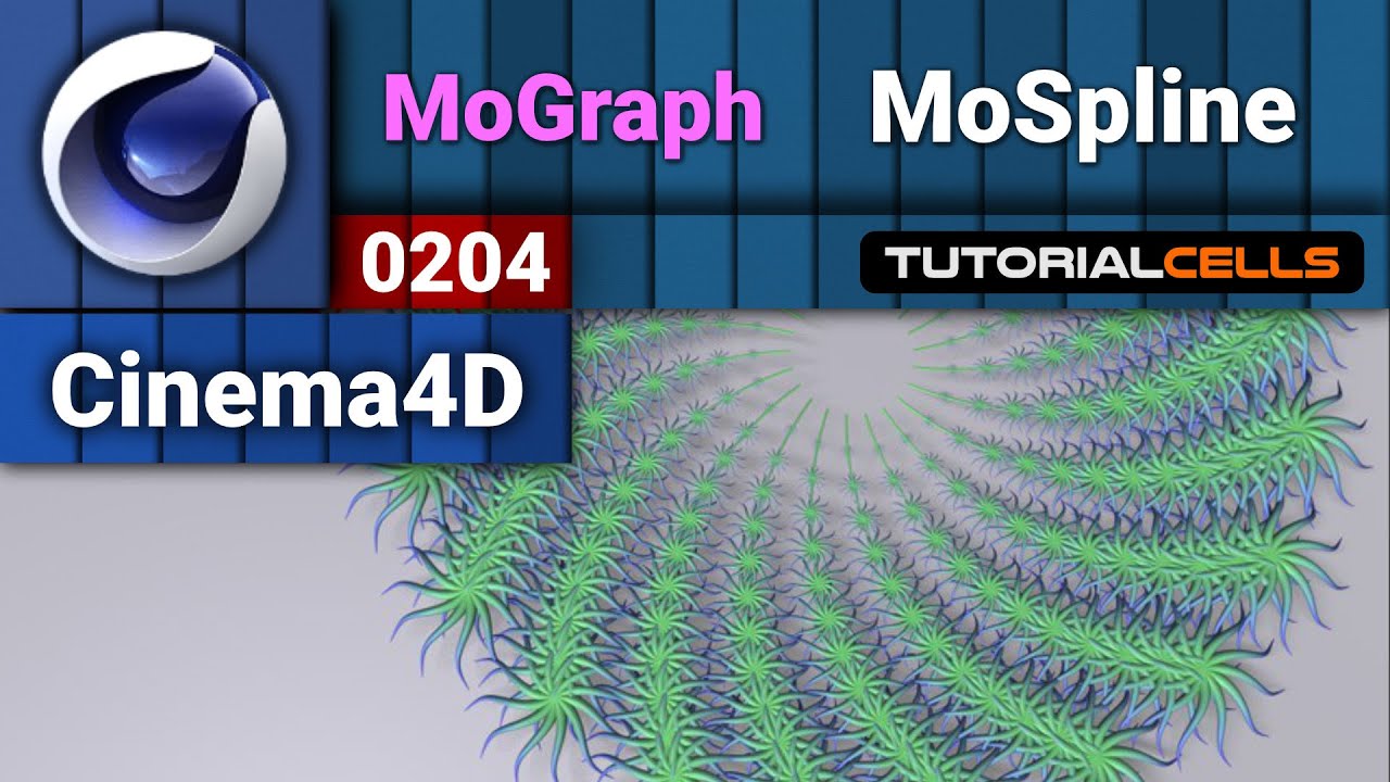 0204. MoSpline ( part 1 ) in cinema 4d - YouTube