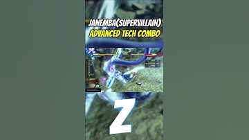 Janemba (Supervillain) Advanced Tech Combo !!
