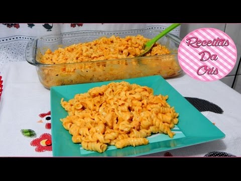 MACARRÃO COM FRANGO NA PANELA DE PRESSÃO | RECEITAS DA CRIS