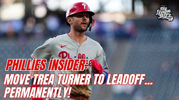 Phillies Lineup Shakeup: Trea Turner to Leadoff vs. Righties?