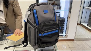 I Buy TUMI Search Backpack Alpha Bravo Grey Blue 2023