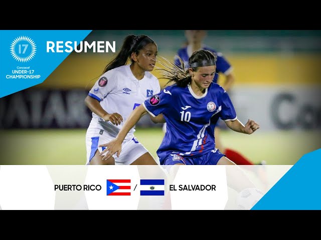 CU17W 2022 Resumen  El Salvador vs Cuba 