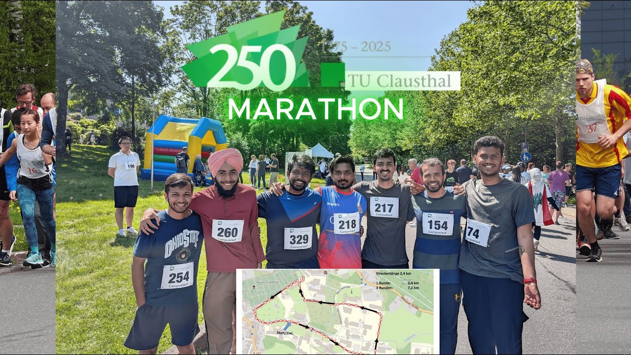 Clausthal 7km Marathon | 250 Years Technische Universität Clausthal | Germany