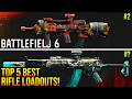 BATTLEFIELD 6: New TOP 5 BEST ASSAULT RIFLE LOADOUTS After Update! (BF6 Best Weapons)
