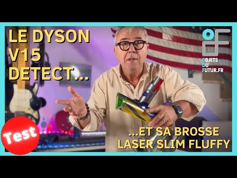 Aspirateur balai Dyson V15 Detect Fluffy (retrait sélection