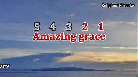 Thumbnail of Amazing  Grace - Key of G (Karaoke)