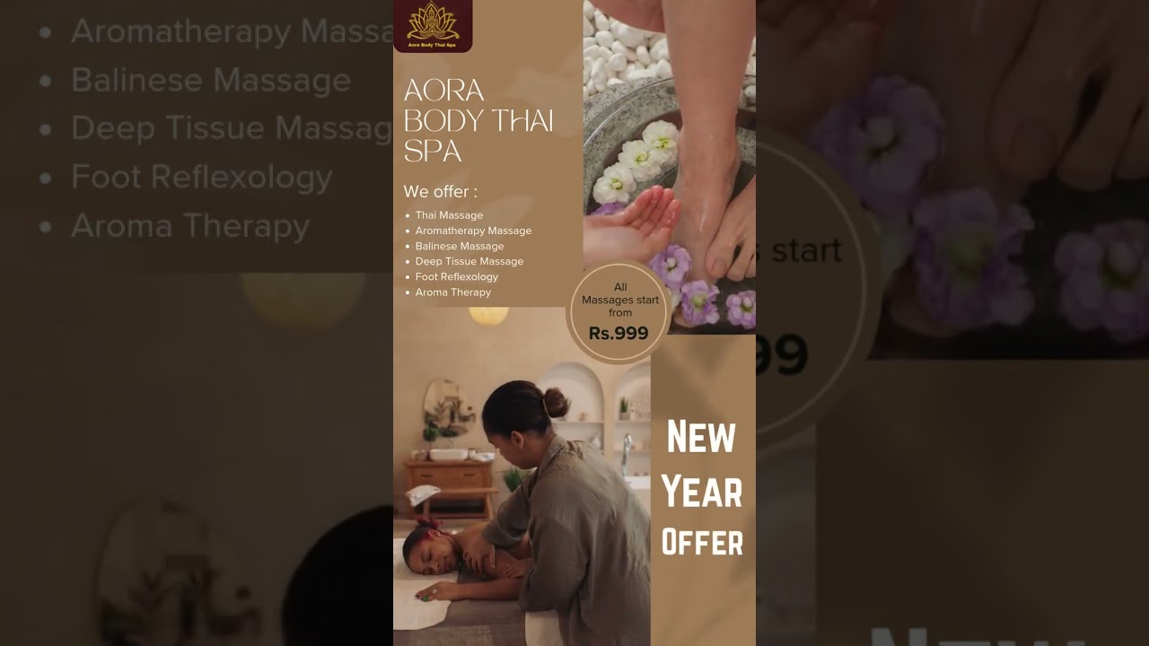 At Aora Body Thai Spa, experience authentic Thai therapies designed to relieve stress of your body