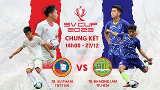 TRỰC TIẾP | Tr ĐH Sư Phạm TDTT Hà Nội - Tr ĐH Nông Lâm TP. HCM | Chung kết SV Cup 2023