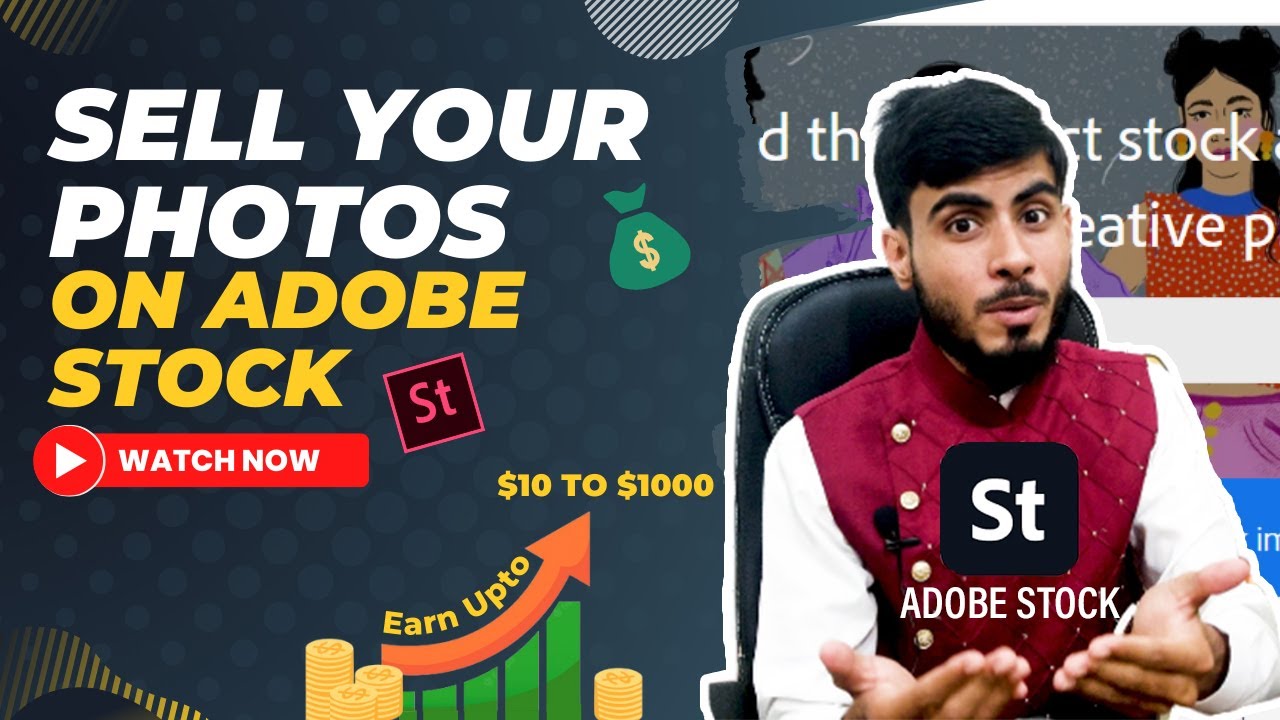 Sell your photos on Adobe Stock Contributor analysis & tax form YouTube