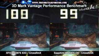 HD5870 Vs HD5970 Killer Quad setups (3D Mark Vantage)