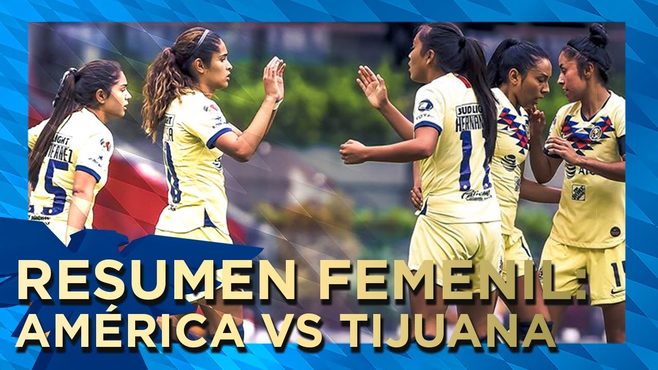 Resumen Y Goles America Femenil 2 0 Tijuana Jornada 8 Apertura 2019 Youtube [ 720 x 1280 Pixel ]