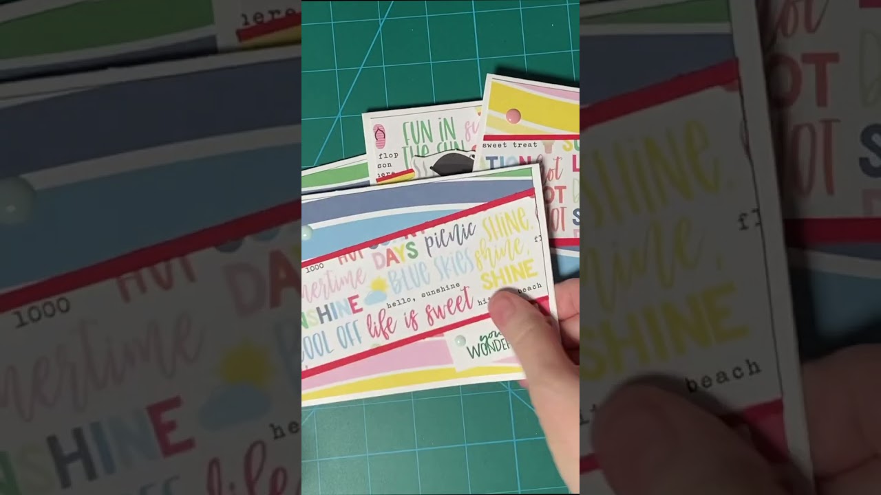 SummerTime Fun Completed Cards!