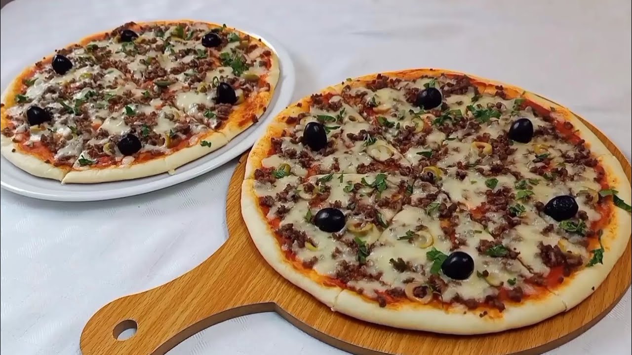 بيتزا بزاف بنينة .. خفيفة و سريعة التحضير