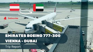 Emirates Boeing 777-300 | Vienna - Dubai | Trip Report