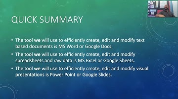 Introduction to Business Productivity Software