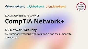 CompTIA Network+ N10-009 (V9) Certification Exam Full Course Vol. 4.2