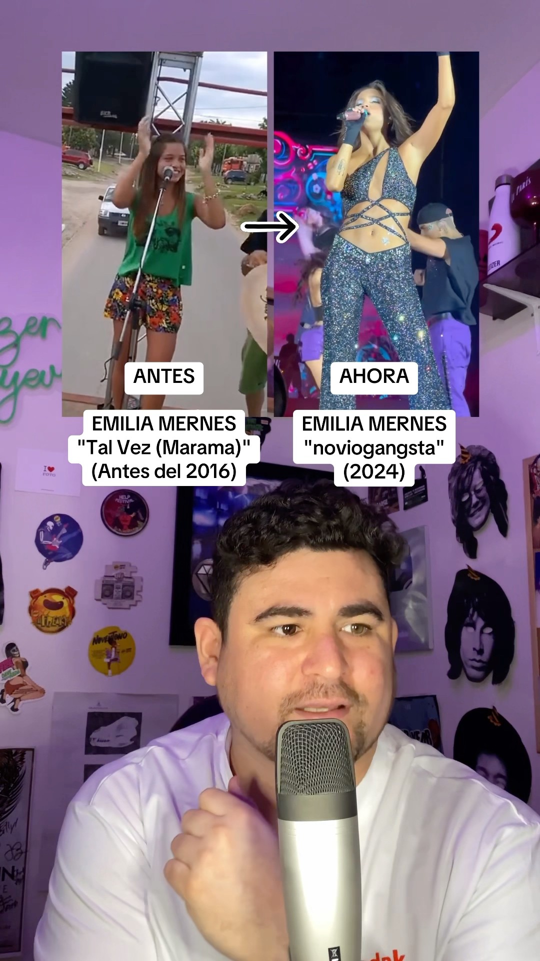 EMILIA MERNES: ANTES Y AHORA ??