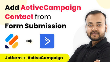 How to Add ActiveCampaign Contacts from New Jotform Submissions - Jotform to ActiveCampaign