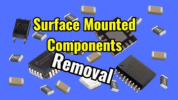Surface Mounted IC Removal using only a soldering iron 2