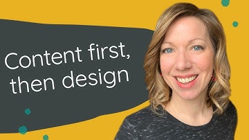 4 reasons to create your web content first