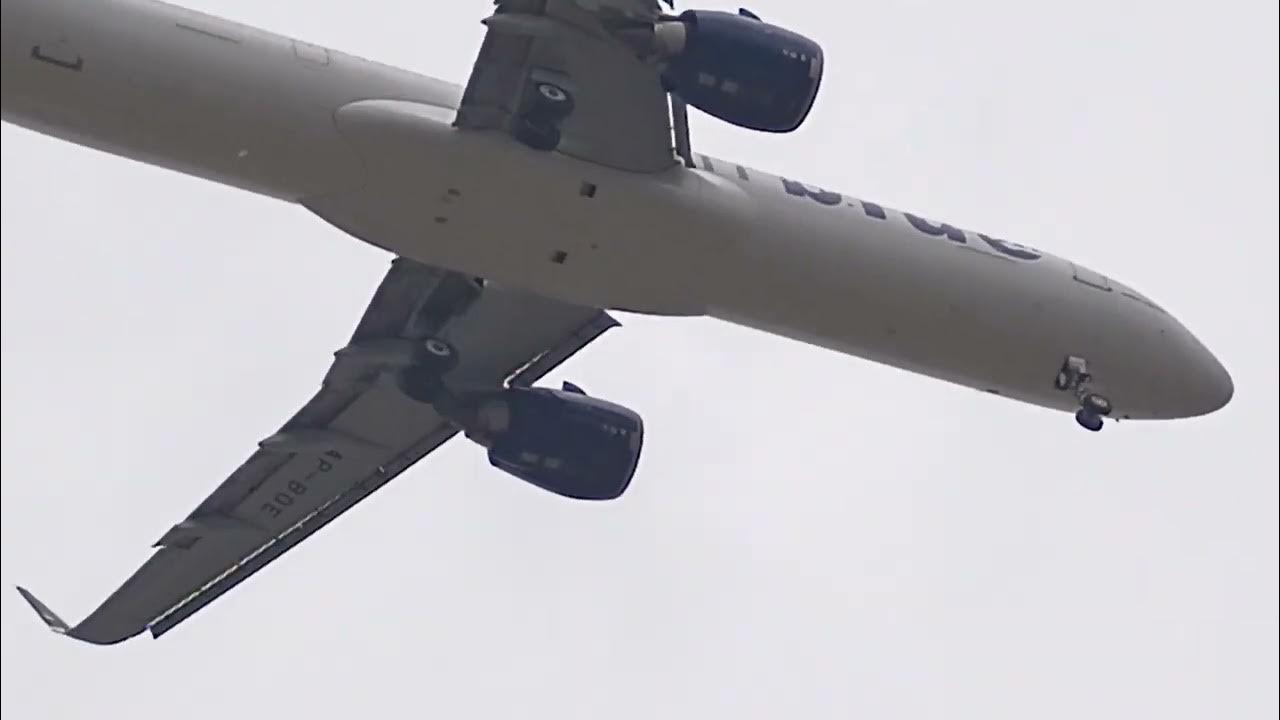 Airblue PA611 from Dubai landing to Peshawar YouTube