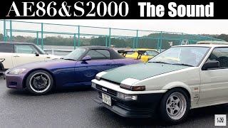 【Before the Battle】土屋圭市 AE86、AP1 S2000 大湯都史樹、V35 スカイライン 松田次生 Ultimate Sound!! #shorts #土屋圭市 #ae86