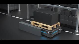 robot móvil autónomo colaborativo grande y robusto - MiR500